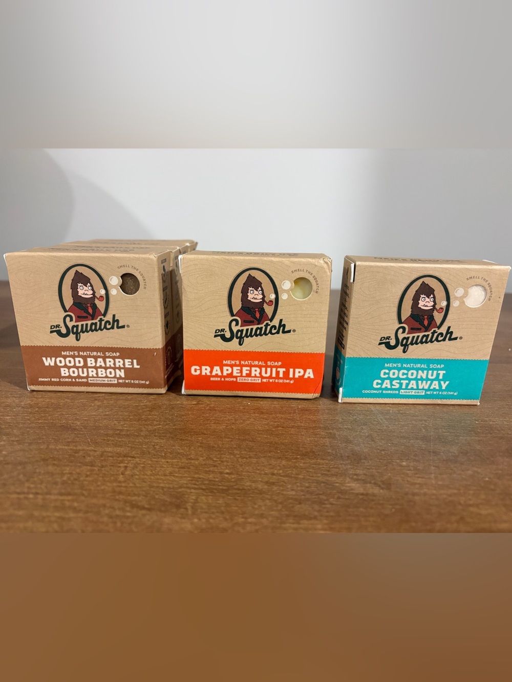 Dr. Squatch Soap Bars - 6 Pack New In Box
